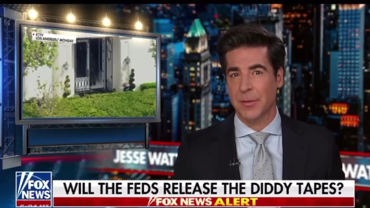 Jesse Watters~Will the feds release the Diddy tapes?