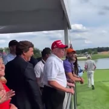 Let’s Go Brandon chant at LIV