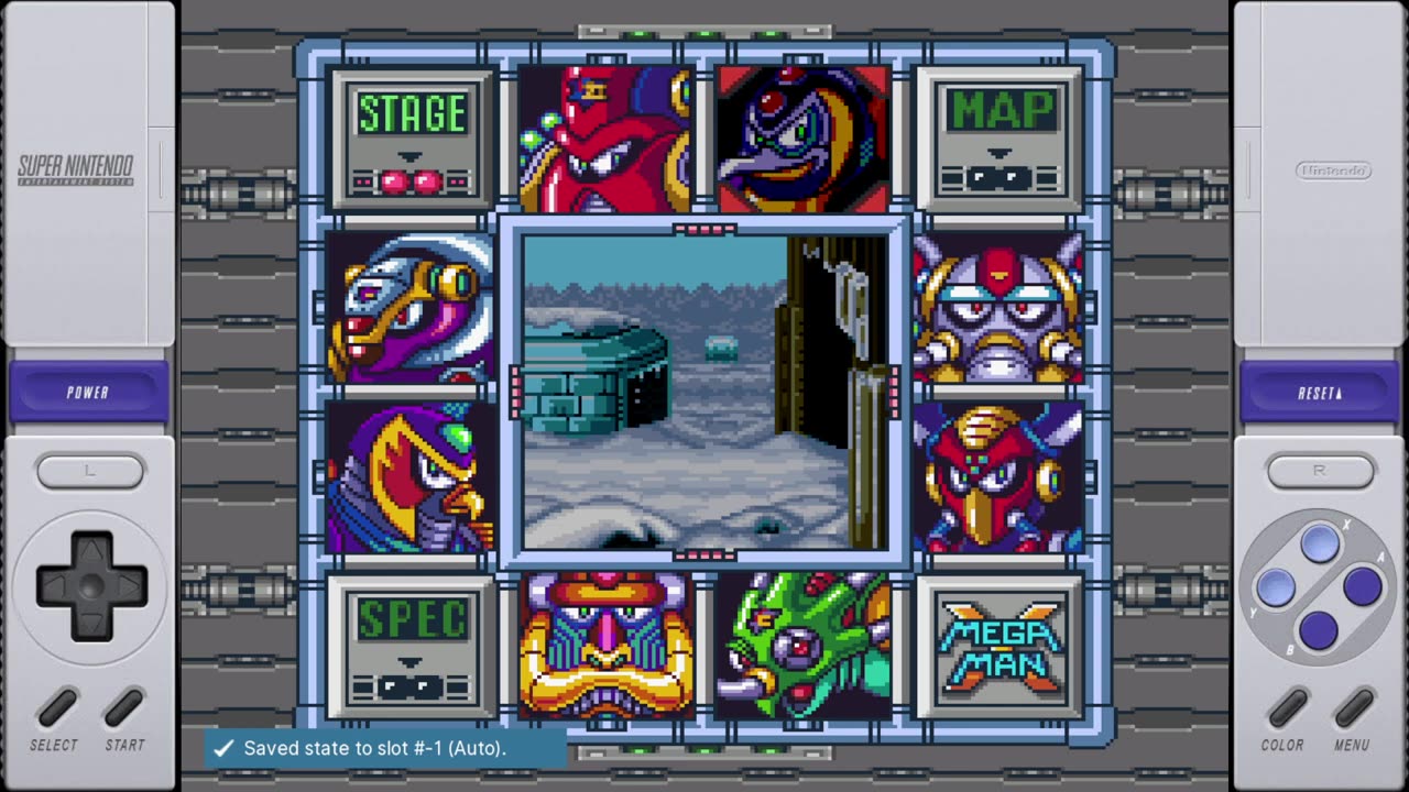 Mega Man X - Super Nintendo - #1 Chill Penguin