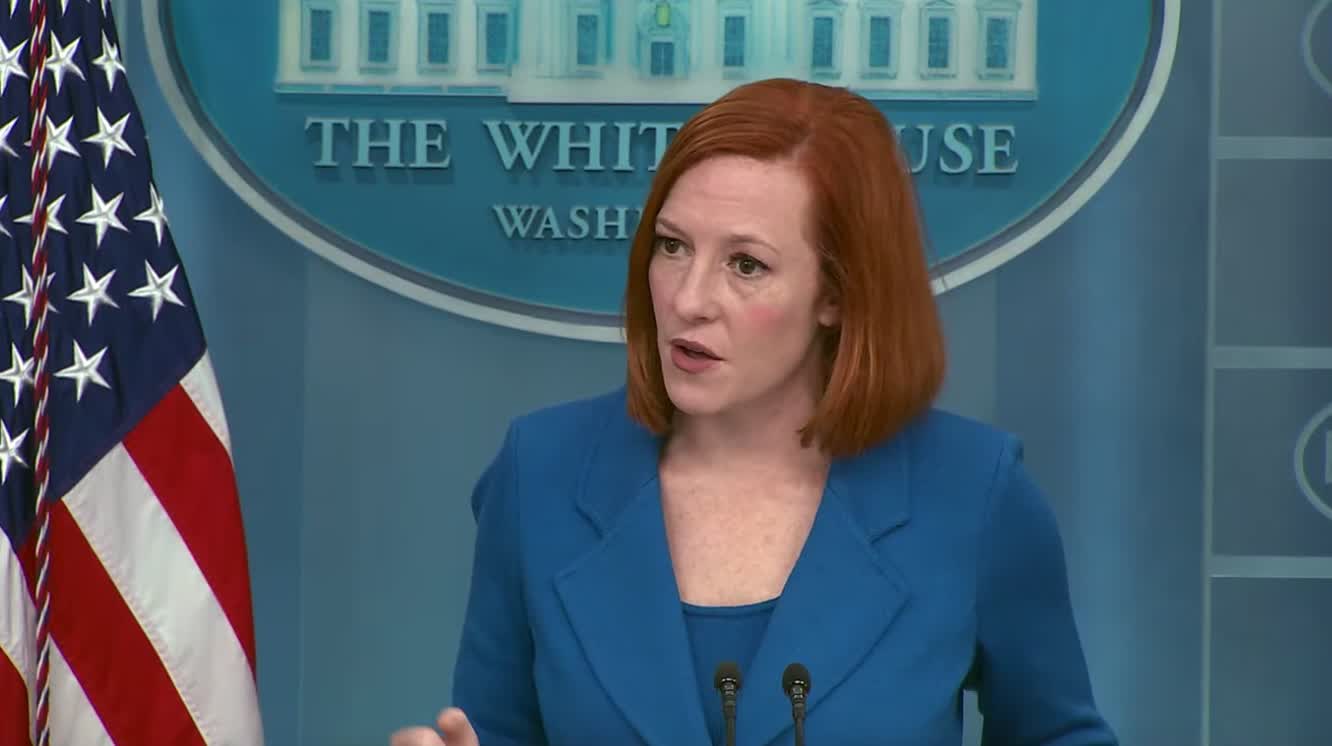 Psaki is asked if the White House is aware of vandalism of Catholic churches across the US