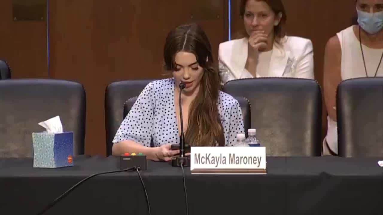 U.S. Gymnast McKayla Maroney Testifies That FBI "Made Up Entirely False Claims About What I Said"