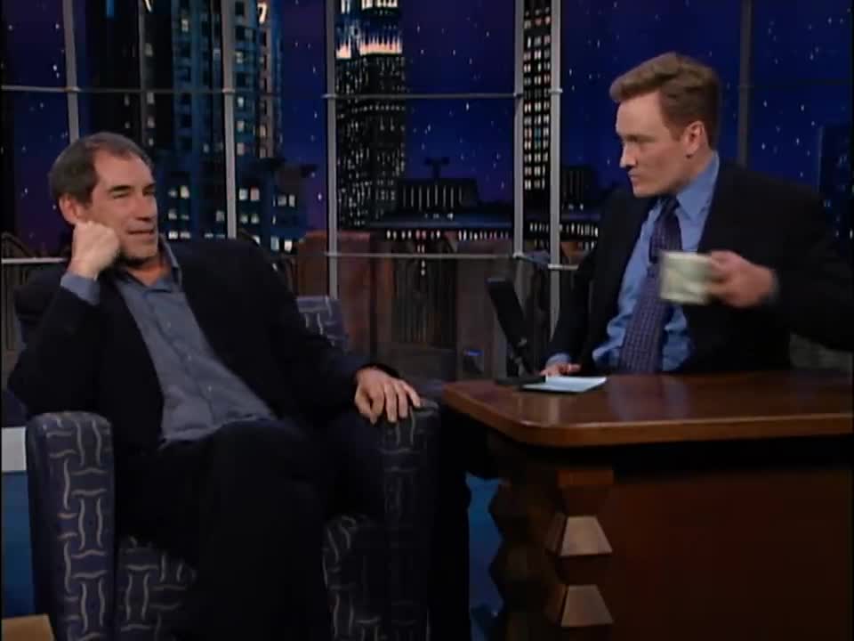 Timothy Dalton’s Cologne Aroused A Horse | Late Night with Conan O’Brien