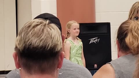 Mikayla Kindergarten Celebration 4