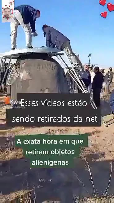 THIS VIDEO IS BEING REMOVED FROM THE NET THE TIME YOU REMOVE ALIEN OBJECTS