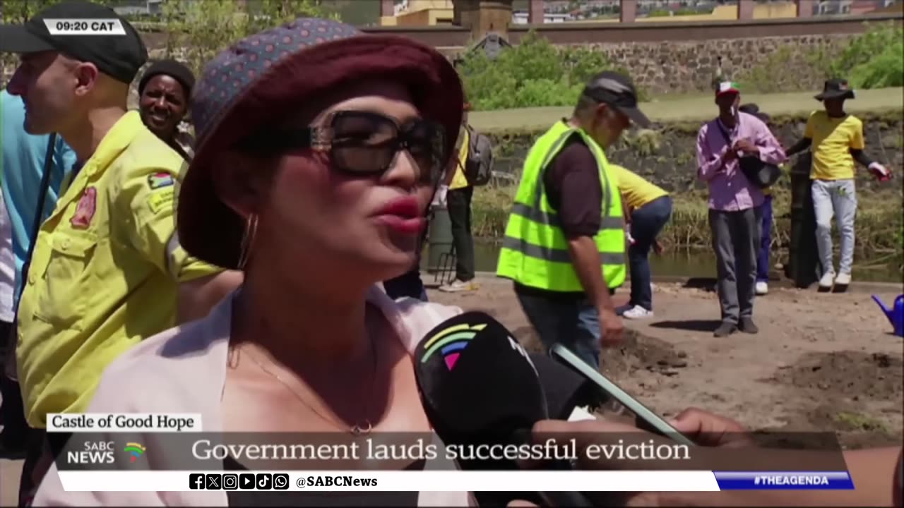 Castle of Good Hope evictions lauded