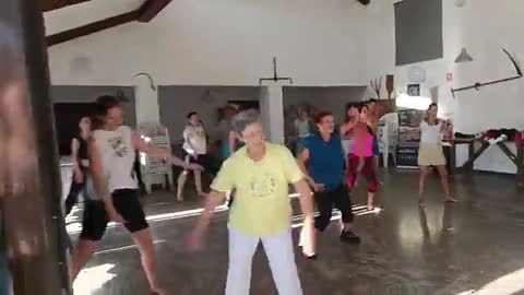 [934] Retiro do Claudio - Dia 4 - a ginástica da manhã
