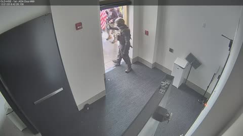 Security video shows Oregon lawmaker opening door to state Capitol, letting demonstrators inside