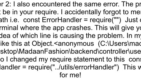How to debug TypeError ERR_INVALID_ARG_TYPE in express