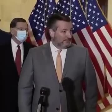 Sen. Cruz. Schools "Mask Police" Reporter
