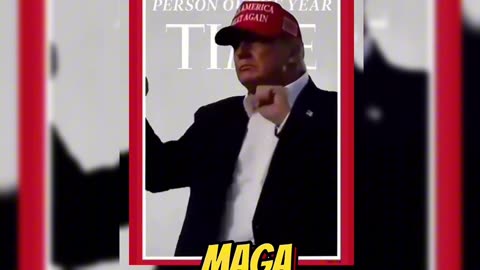 Congratulations to President Trump on being featured on the cover of Time Person of the Year.