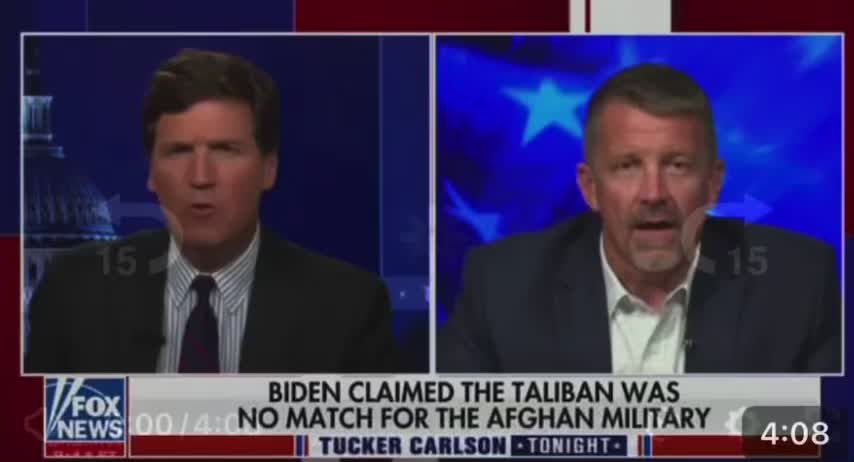 Tucker Carlson and Erik Prince Afghanistan