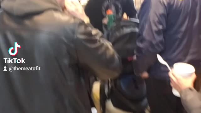 Anti-Mask Sit-In at Whole Foods in Manhattan