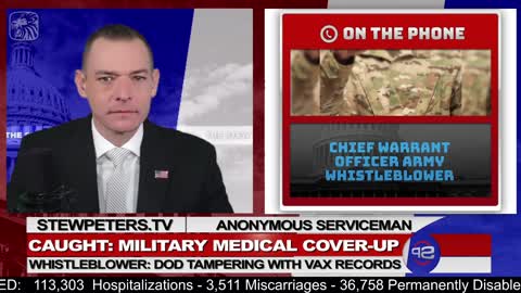 Caught: Military Medical Cover-Up Whistleblower DOD With Vax Records