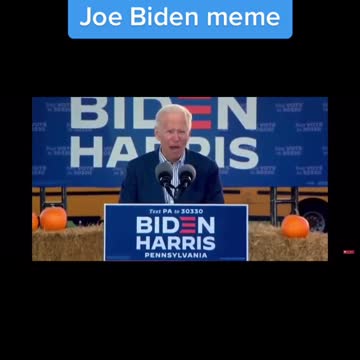 Biden mumbling his speech