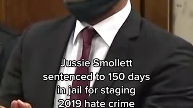 Jussie Smollettsentenced to 150 days in jail for staging 2019 hate crime