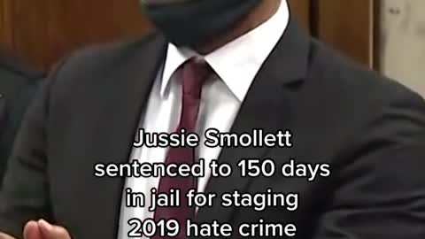 Jussie Smollettsentenced to 150 days in jail for staging 2019 hate crime