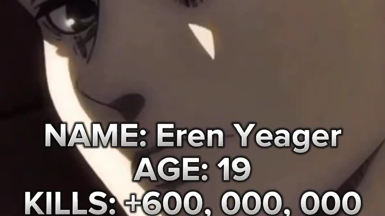 eren yeager killing bounty