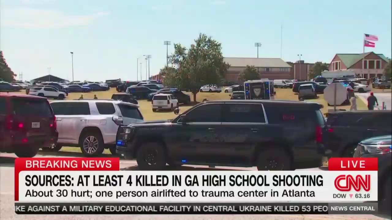 BREAKING: 4 Dead, More Injured in Shooting at Georgia High School