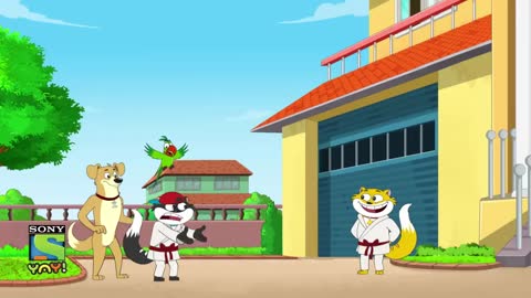 ഹണിയുടെ കരാട്ടെ പരിശീലനം - Honey Bunny Ka Jholmaal - Full Episode in Malayalam - Videos for kids_p8