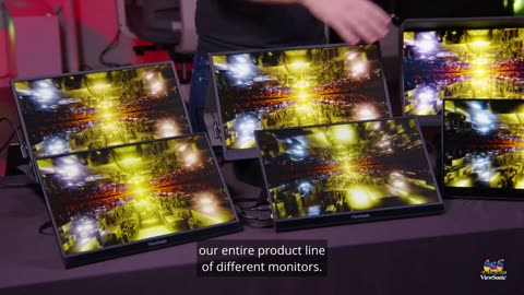 Climate pledge friendly portable monitor