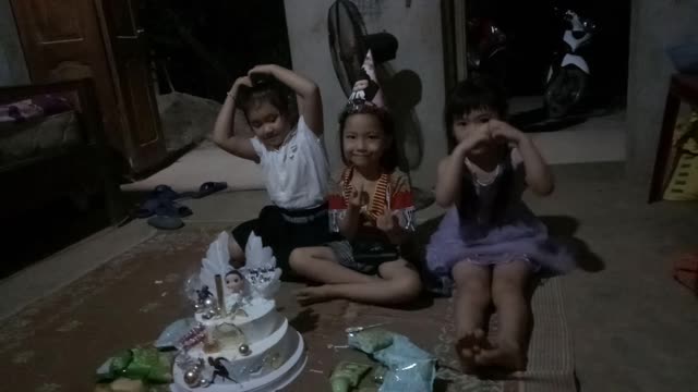 a happy birthday party