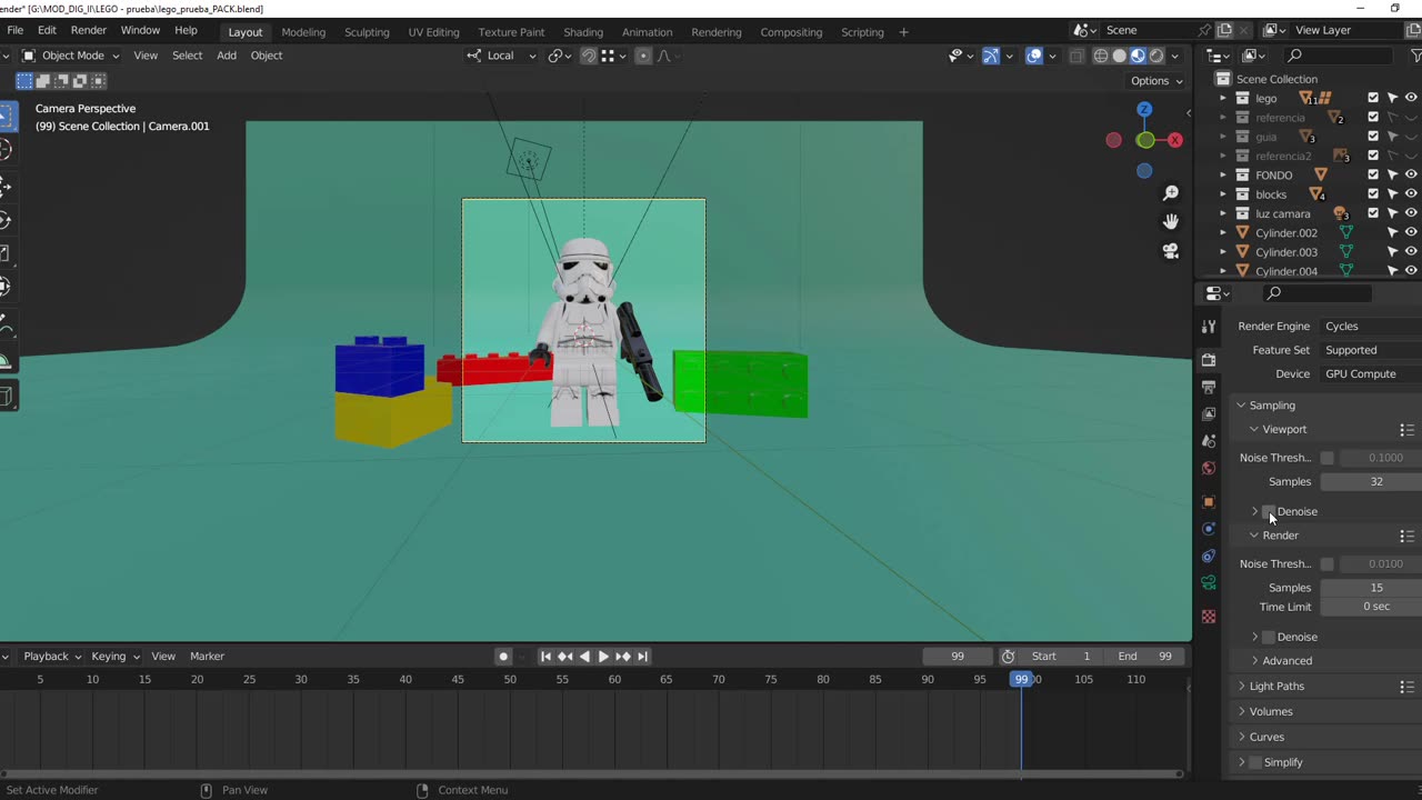Blender - Renderizar una secuencia de imagenes