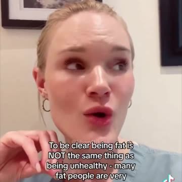 Doctor Claims It's 'Okay To Be Fat'