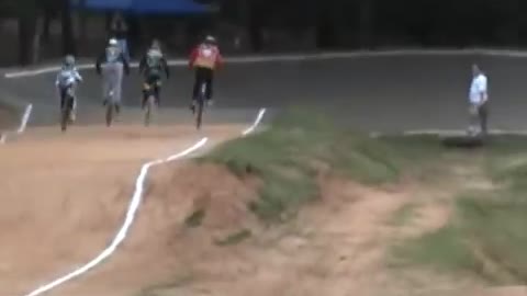 PTC BMX Race with 3 Crashes