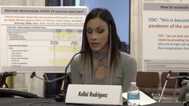 Covid-19 Vaccine Injury Victim Kellai Rodriguez Speaks Out - 11-1-2021