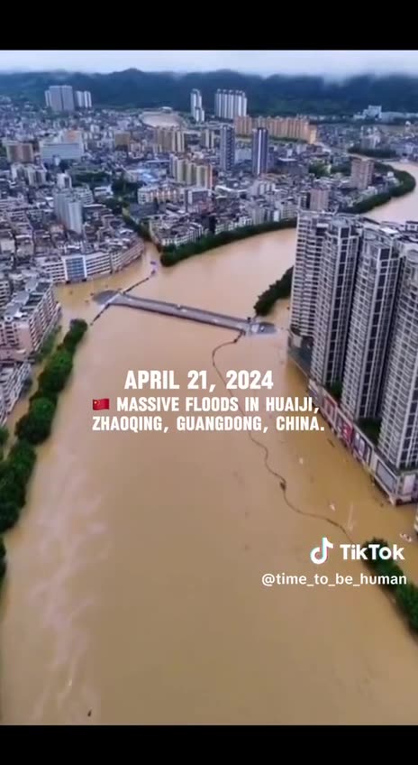 China Floods - Guangdong (21 Apr 2024)