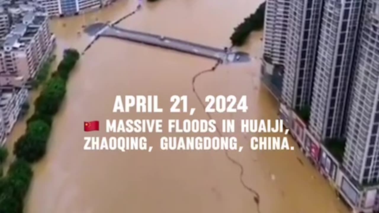 China Floods - Guangdong (21 Apr 2024)