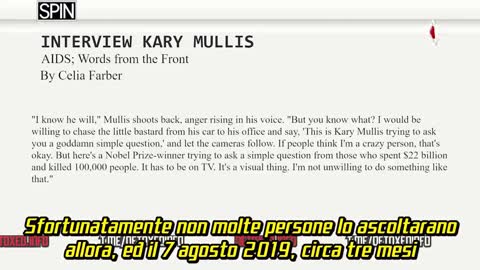 Kary MULLIS vs Anthony FAUCI