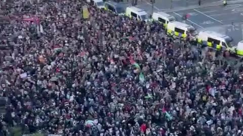 London protests for stop Gaza bombedment