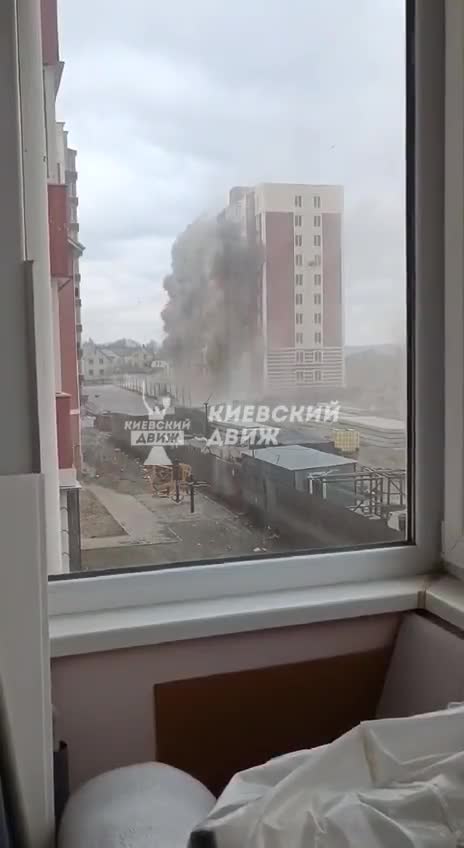 Ukraine War - Russia Hits an Apartment Complex in Irpen