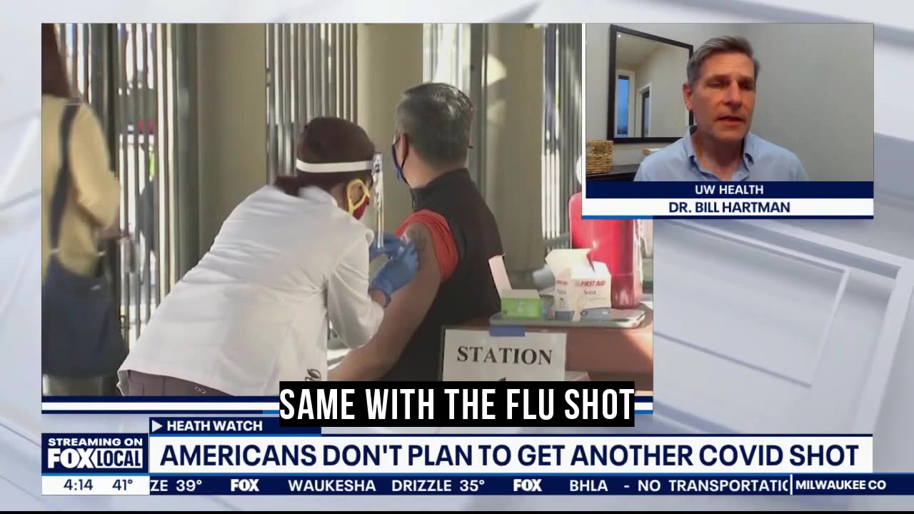 A news survey finds that most Americans don't plan to get the most current COVID vaccine