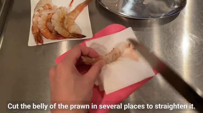 Straighten The Prawn