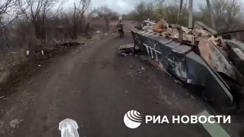 from the fully Russian-controlled town of Selidovo in the Donetsk people's republic.
