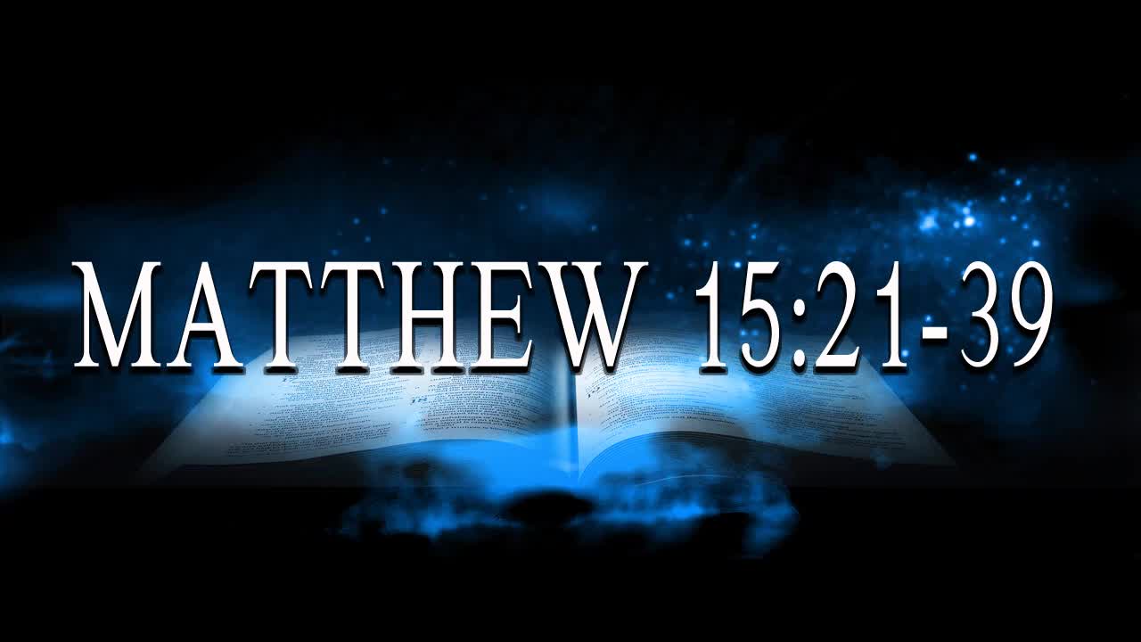 Mathew 15:21-39