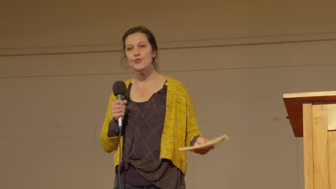VFF Co-founder Libby Jonson speaks in Pukekohe