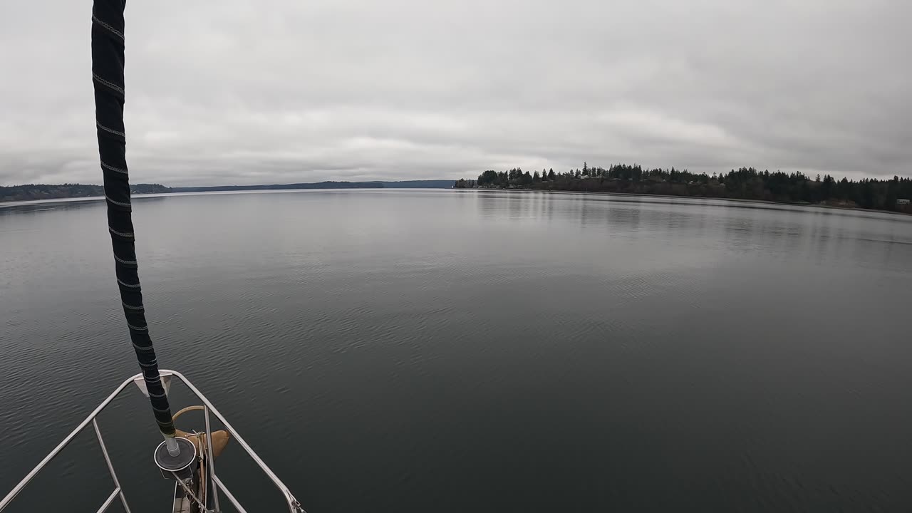 Heading Out Budd Inlet