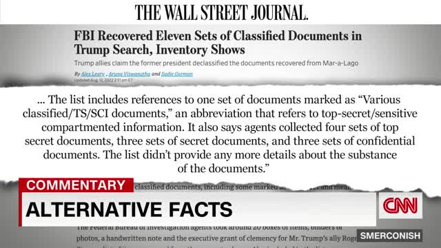 Expert analyzes levels of classified documents seized at Trump's home