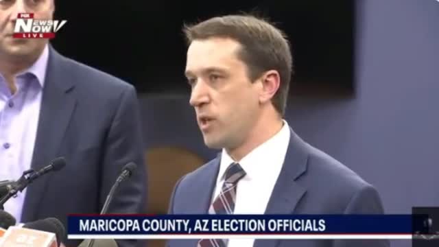 Pressured into explaining why US vote centres were reduced