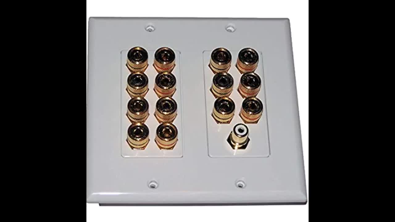 Review: 5 6 7.1/7.2 or 8.1/8.2 One or Two Subwoofer Compatible 16 Banana Post and 2 RCA Speaker...