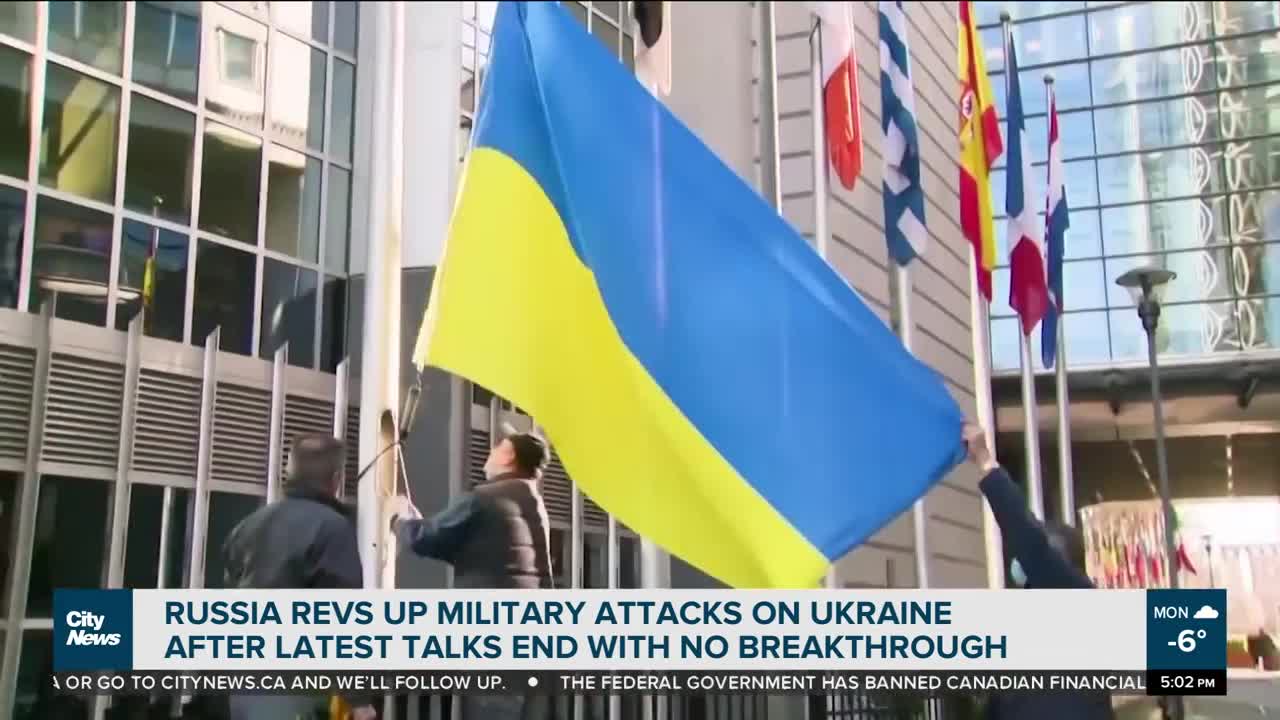 Russia revs up attack Ukraine