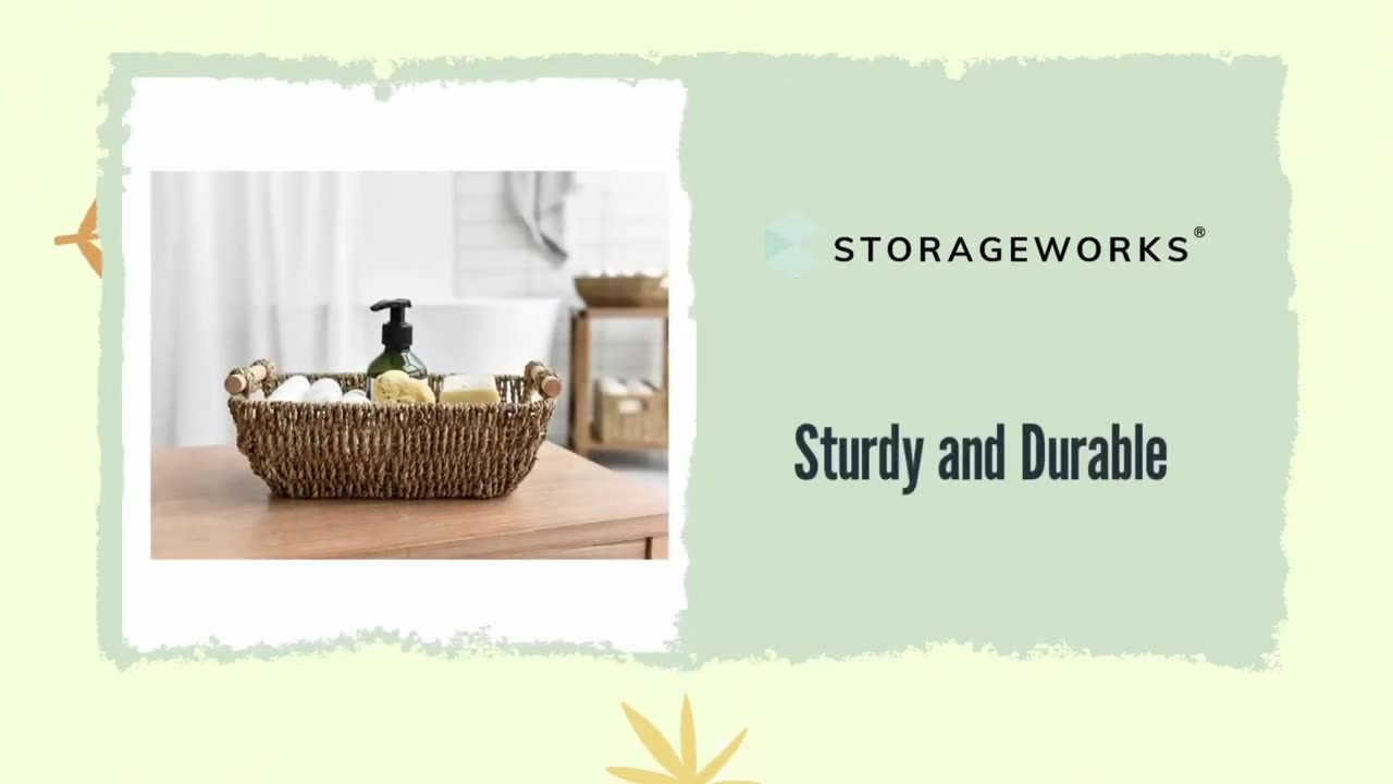 We think storage Seagrass Basket, Bring A Greener Lifestyle