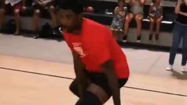 Indoor basketball training
