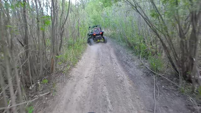 Honda CRF250F Trail Riding #26 ft. Polaris RZR XP 1000