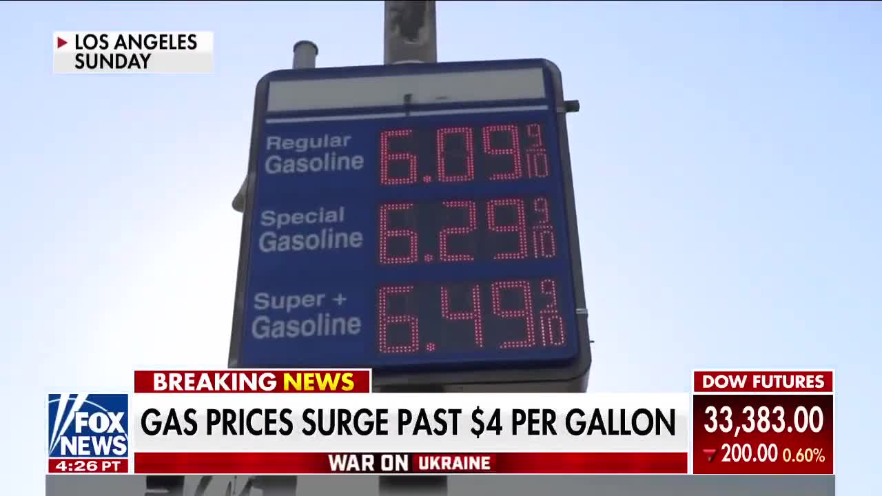 Gas SKYROCKETS To $7 A Gallon