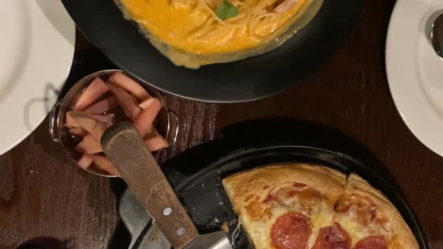 have you seen pastry pizza and crab rose pasta?