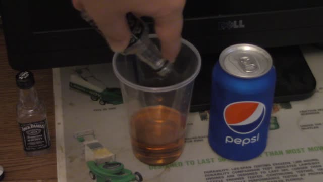 Sipping Drinks Minibar Edition 2 - Jack Daniels And Pepsi